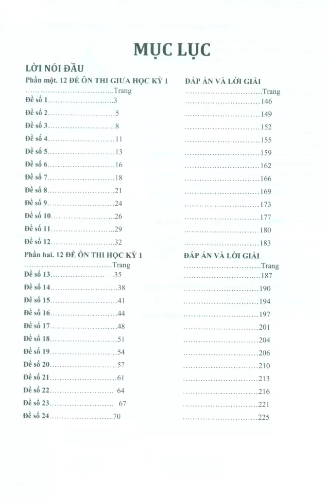 TUYỂN TẬP 48 ĐỀ KIỂM TRA ĐỊNH KỲ TOÁN LỚP 11 (Các đề thi cập nhật mới, sáng tạo và bám sát chương trình; Lời giải chi tiết, lối viết dễ hiểu, dễ đọc…)